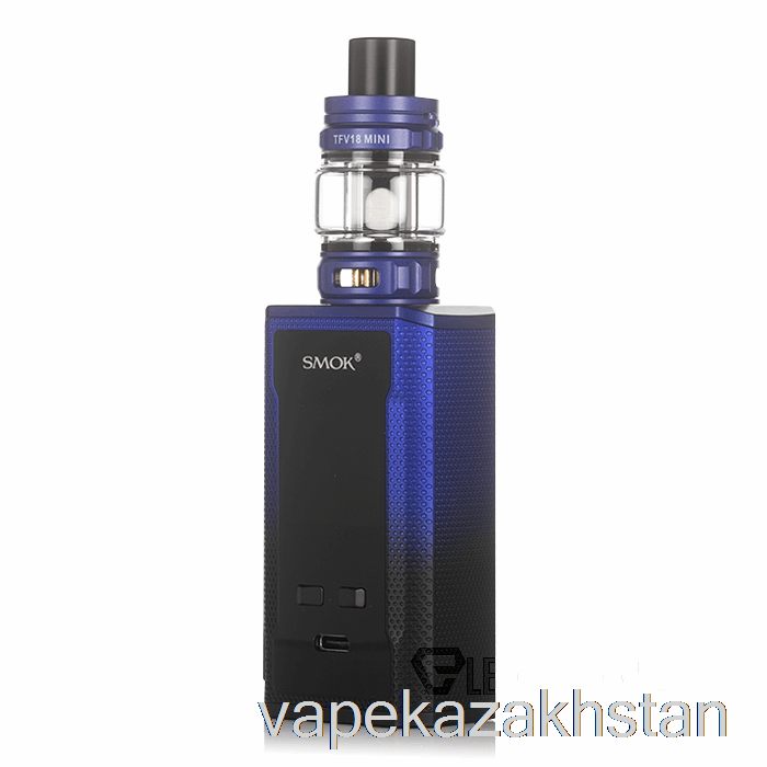 Vape Smoke SMOK R-KISS 2 200W Starter Kit Black Blue